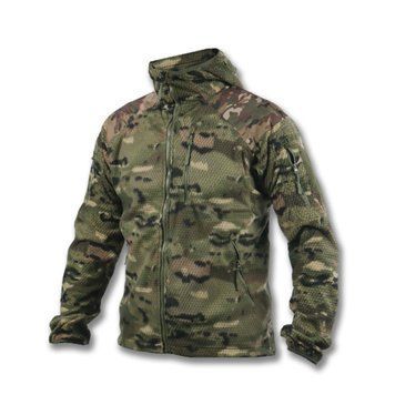 Флісова кофта мультикам Kiborg Jacket Grid Fleece 1243-M фото